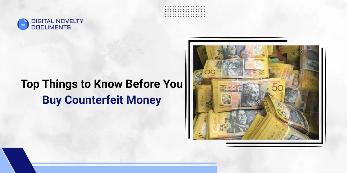 Buy Counterfeit Money
